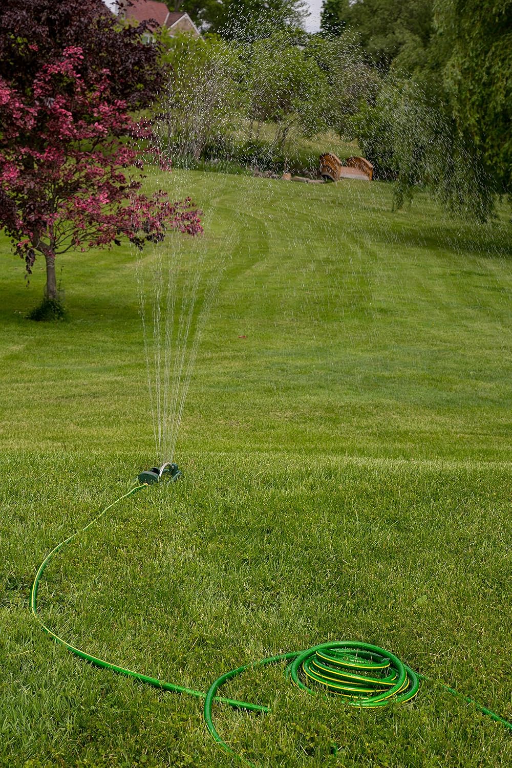 Swan Products SNHR58150 Professional Use Easy Reel Contractor Hose 150 ft, 5/8" diameter, Green