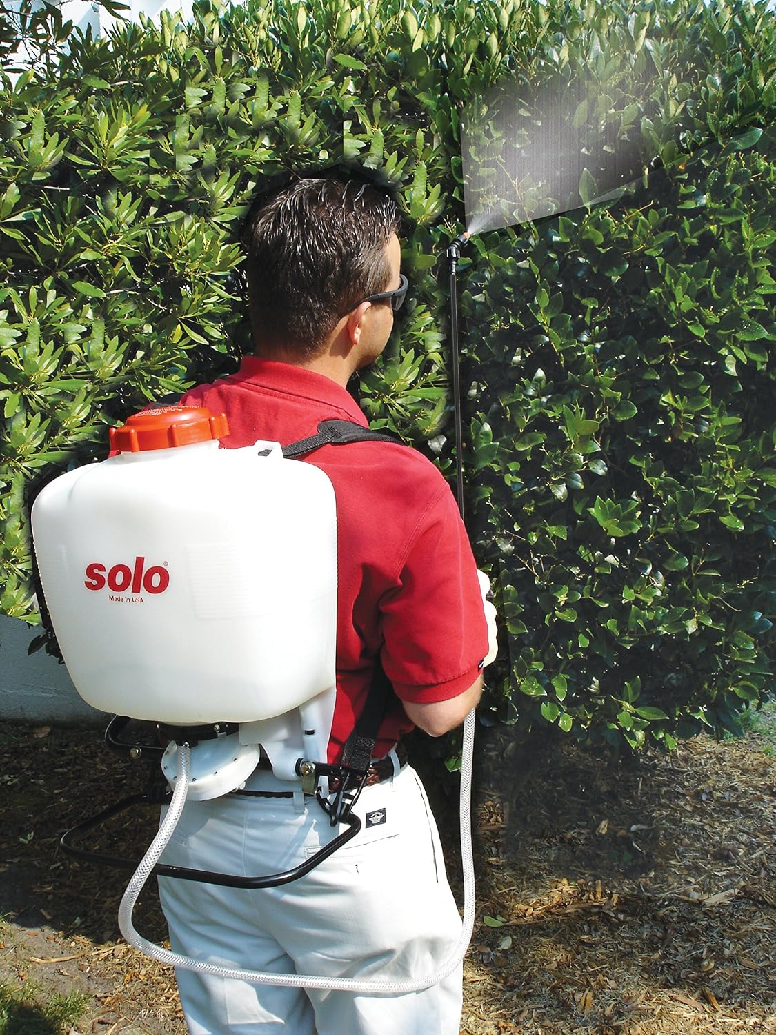SOLO 475-B BACKPACK SPRAYER, 4 GALLON, DIAPHRAGM - BLEACH RESISTANT