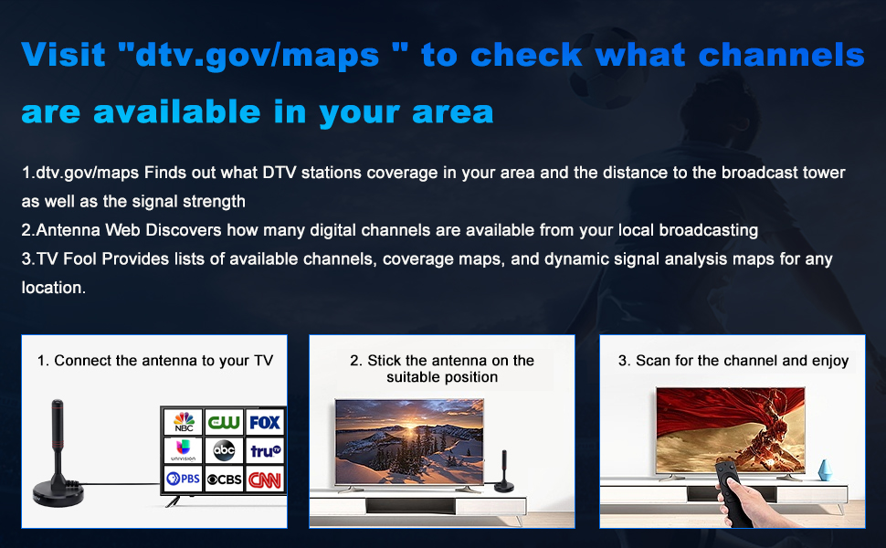 DTA66 TV Portable Antenna