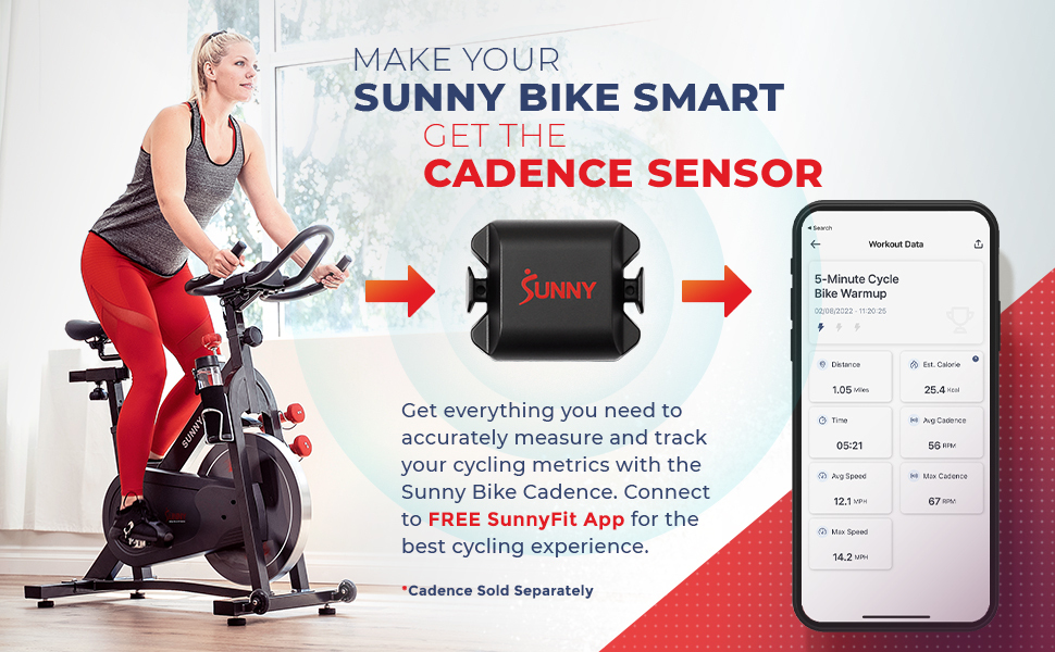 CADENCE SENSOR FOR SUNNYFIT APP