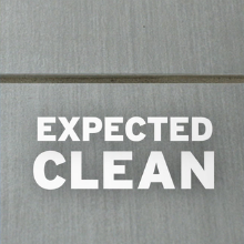 expected clean