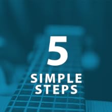 Guitar Fretboard - 5 Simple steps