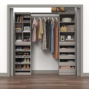 Modular Closet by ClosetMaid Easy Assembly