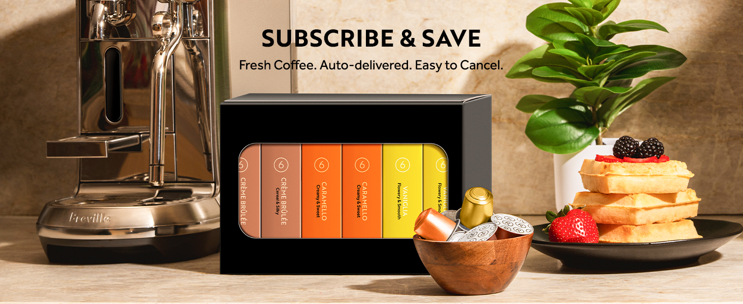 Rosso Caffe Reserve Flavor Pack Compatible with Original Nespresso Pods