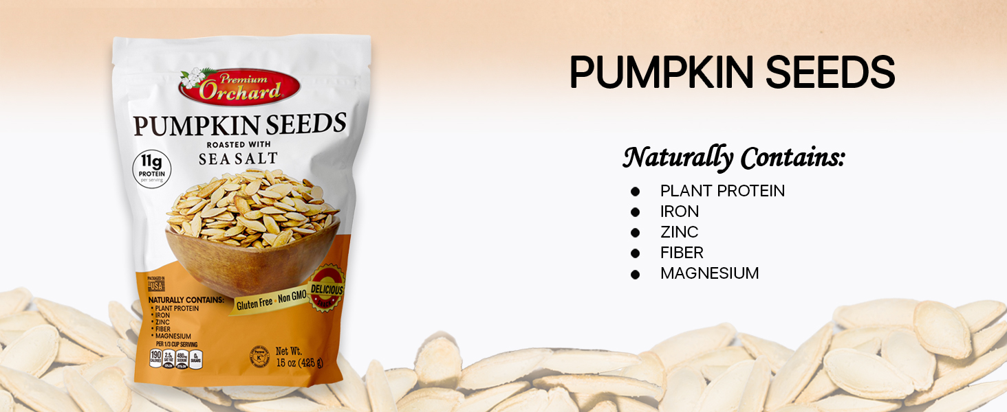 Mixed nuts Premium Orchard Pumpkin seeds