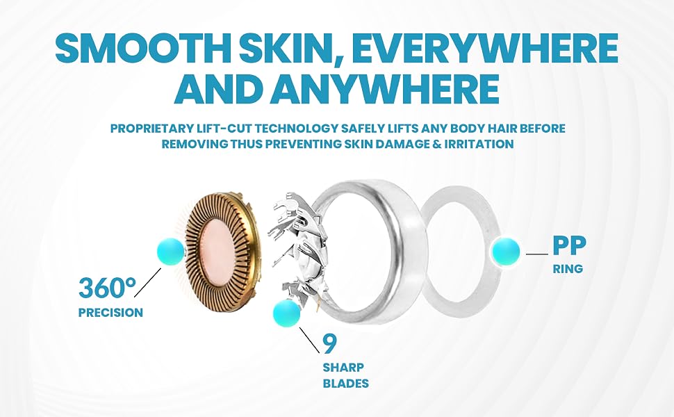 Precision Hair Removal flawless filter threading hair removal epilady hair removal for women