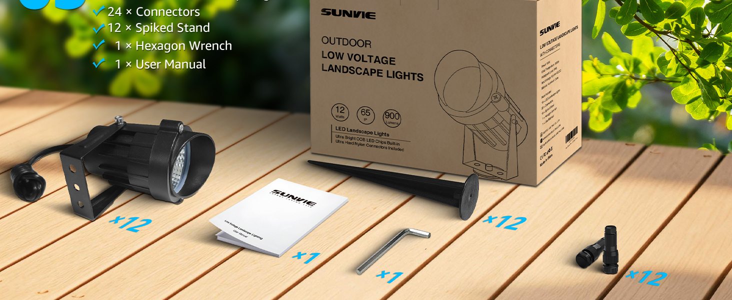 LED landscape lights