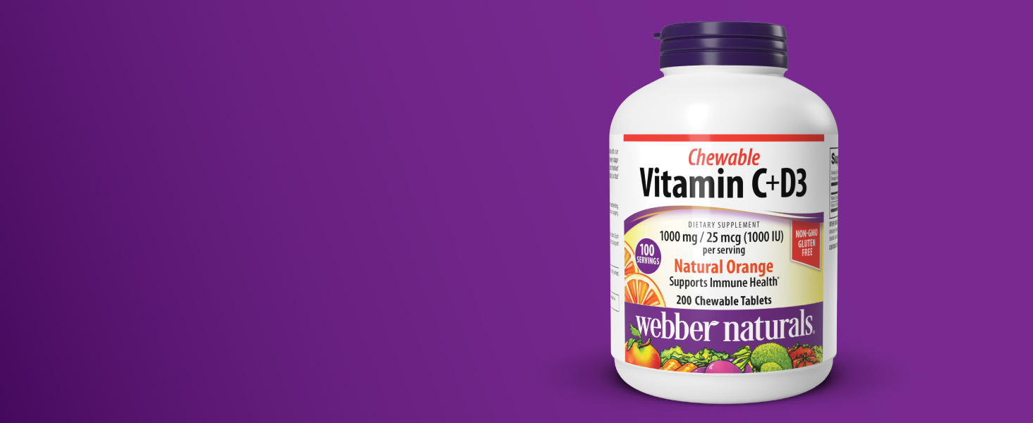 Immune Support with Vitamin C+D