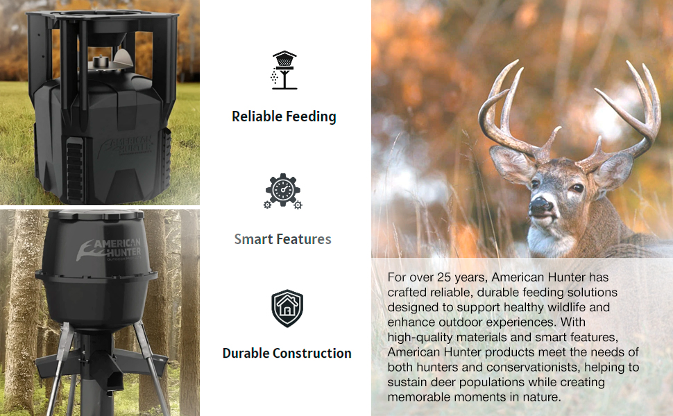 american hunter deer feeders