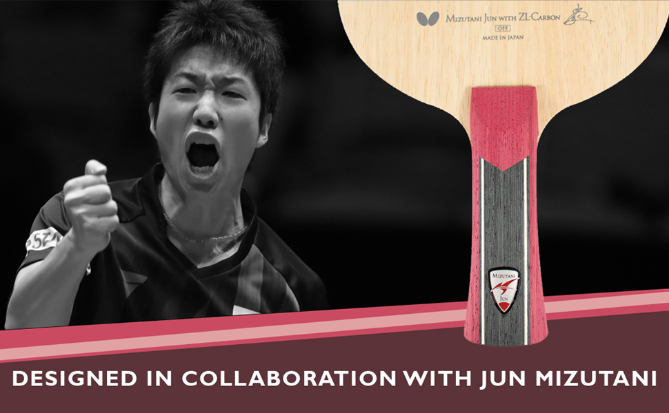 Butterfly Mizutani Jun ZLC table tennis blade