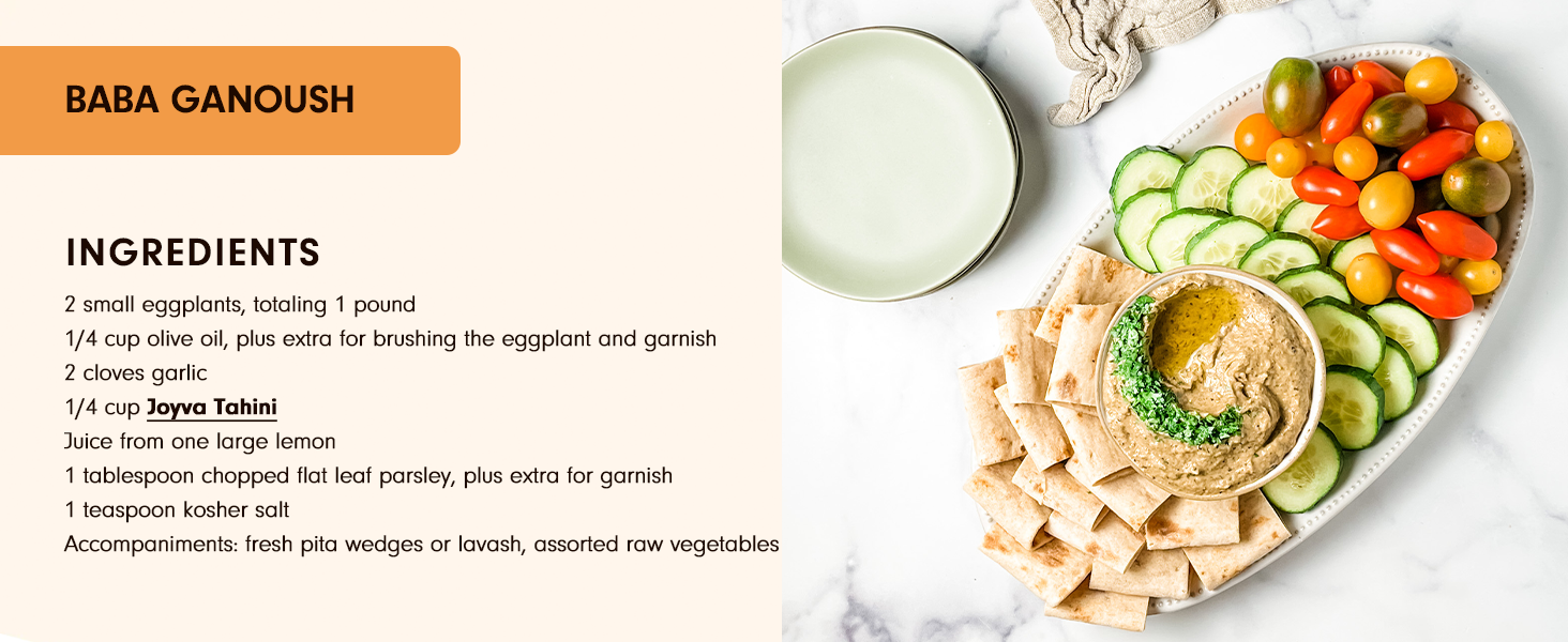 Joyva Baba Ganoush Recipe Ingredients