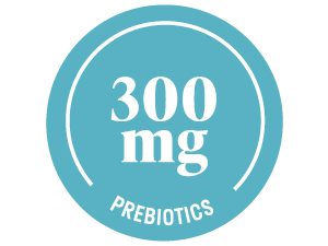 prebiotics, prebioticos, 300 mg prebiotics, chicory root, inulin, agave, prebiotic blend, gut