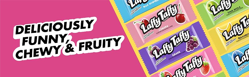 deliciously funny, chewy and fruity