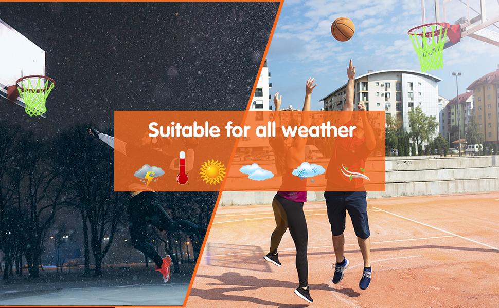 all weather basketball net