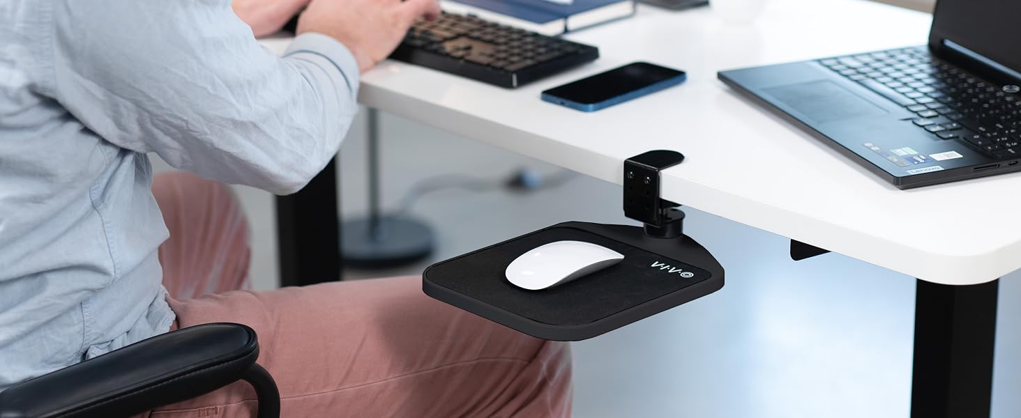 Desk Clamp Mouse Pad