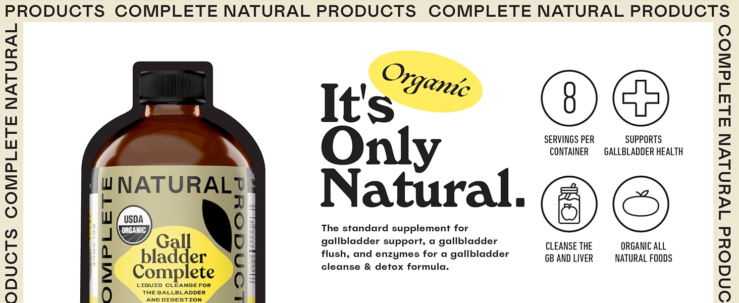 Complete Natural Products Gallbladder Complete 8oz dietary supplement