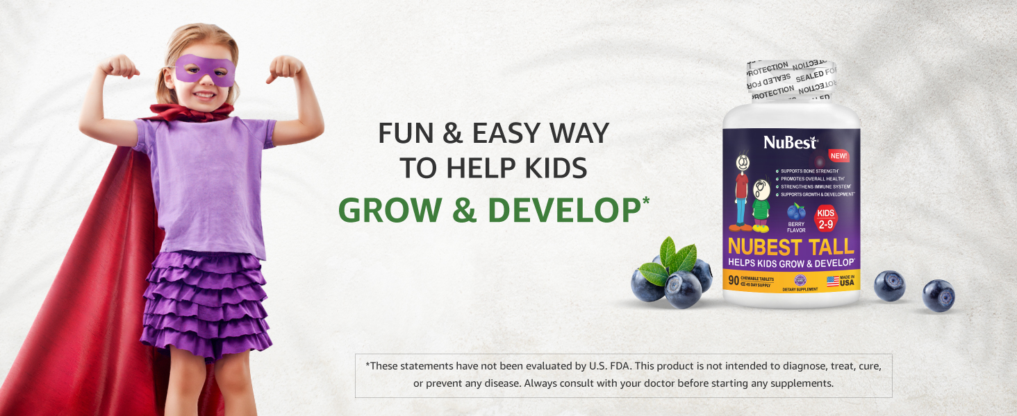 NuBest Tall Kids - Helps Kids Grow
