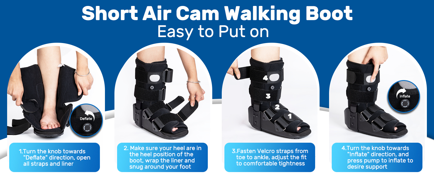 broken foot boot