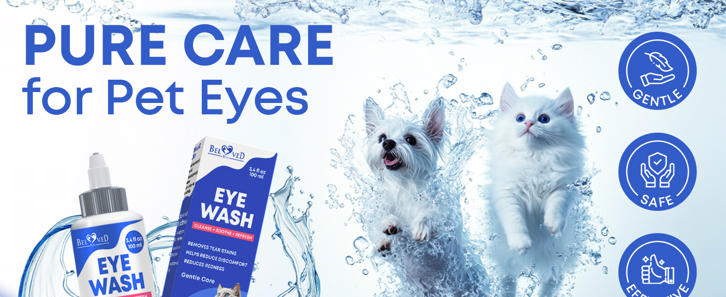 eye cleaner for dogs and cats care tear stain dirt curst wipes