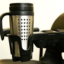 electric wheelchair cup holder