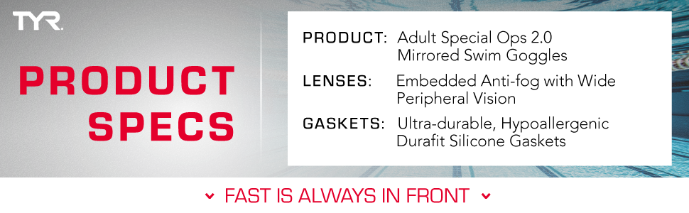 Image of product specifications with text reading product specs.