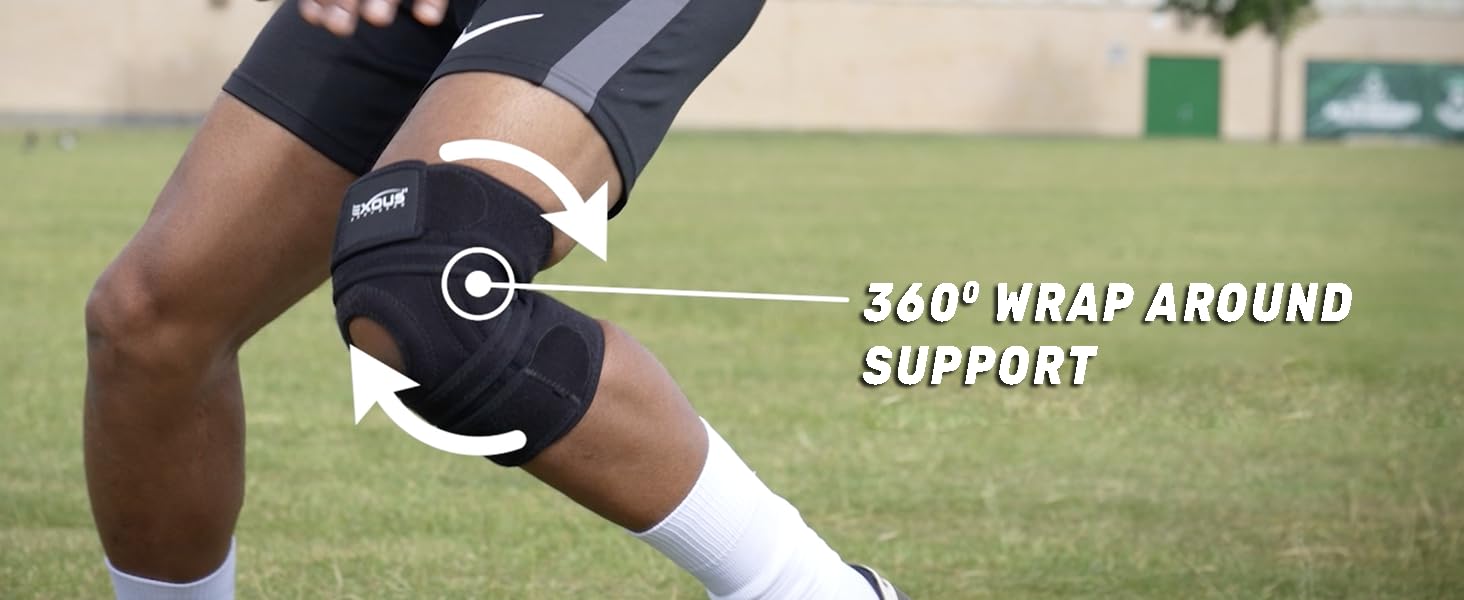 360 wrap around support built in
