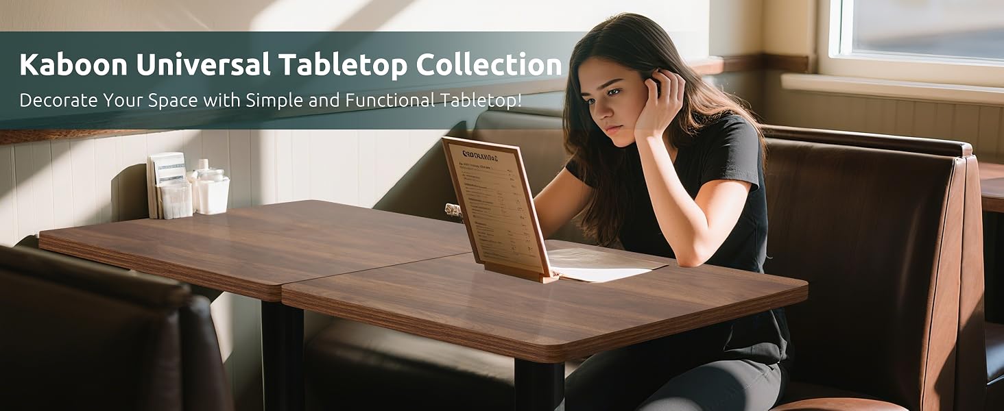 Coffee shop table top