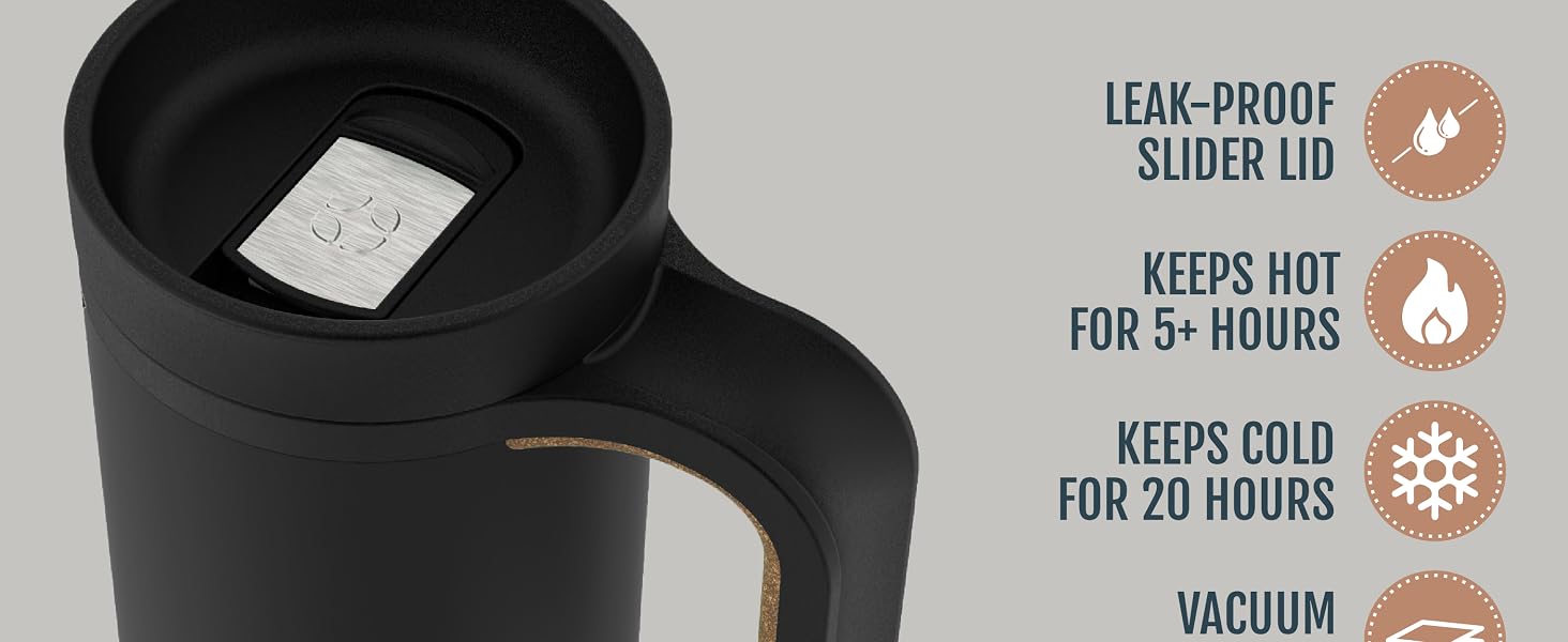 ello magnet travel coffee mug with handle for travel