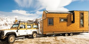 microshelters, prefab houses, ryan mitchell, small home on wheels