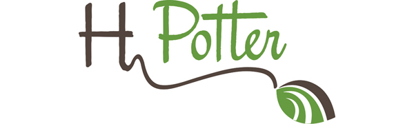 H Potter logo window box