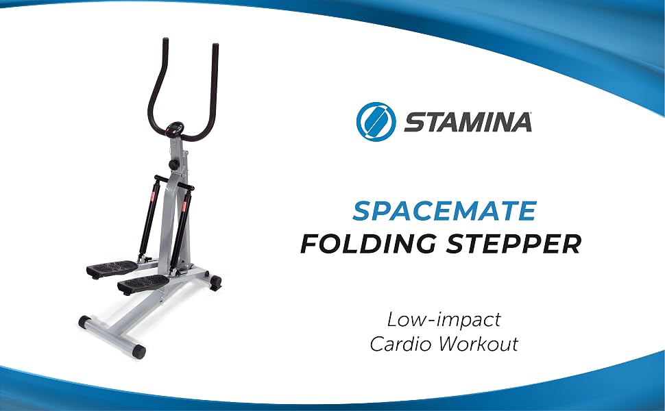 Stamina Pedal Exerciser, fitness cardio stepper, foot pedal exerciser