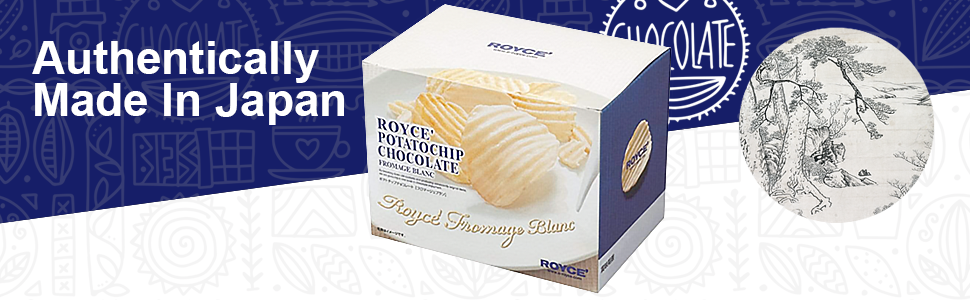 ROYCE' Chocolates Potatochip Chocolate Fromage Blanc made in Japan