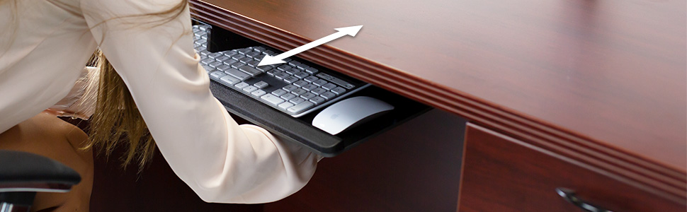 Mount-It! Under Desk Keyboard Tray