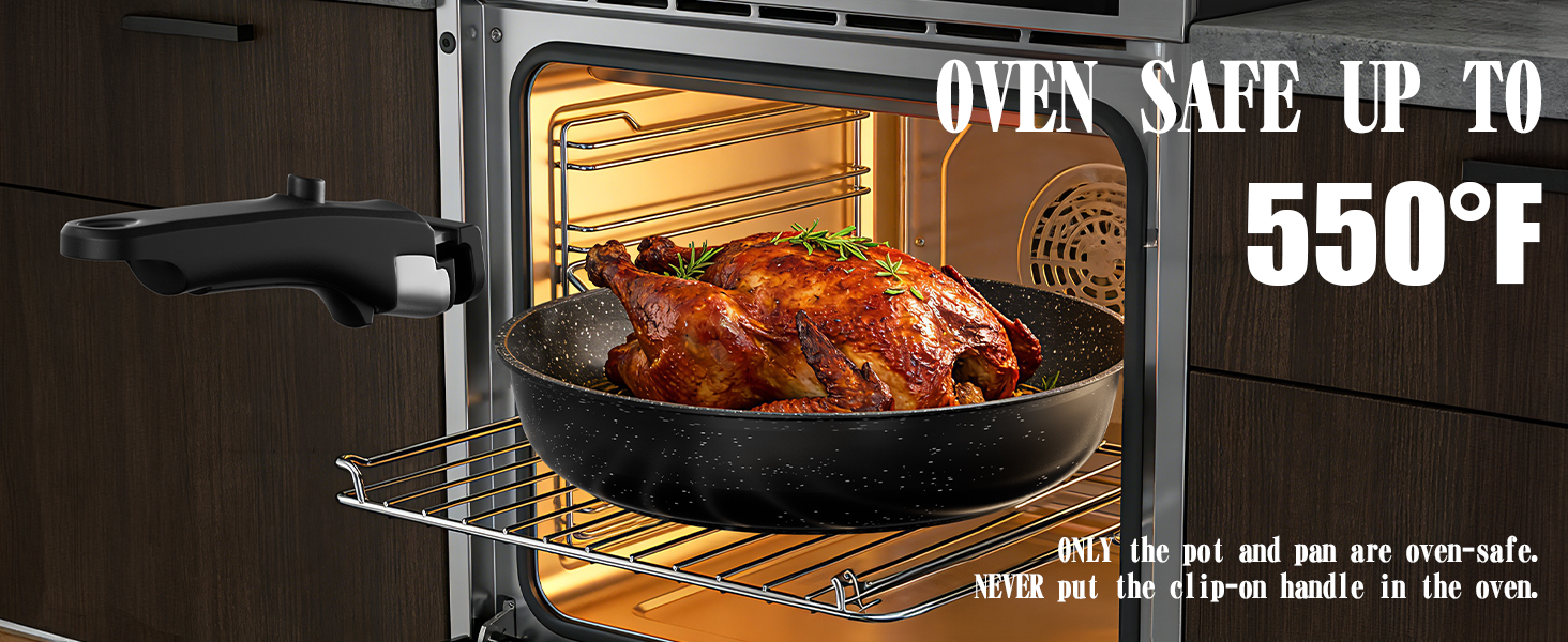Pots and Pans Set Non Stick
