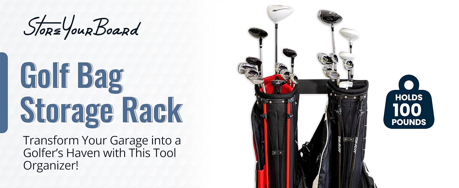 BLAT 2 Golf Bag Wall Mount