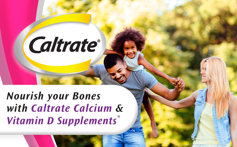 Caltrate help Nourish your bones with calcium &amp;amp; vitamin D supplements