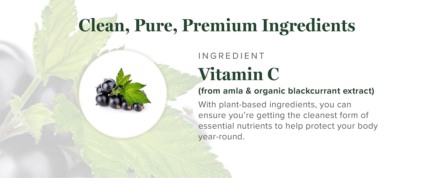 Clean, Pure, Premium Ingredients