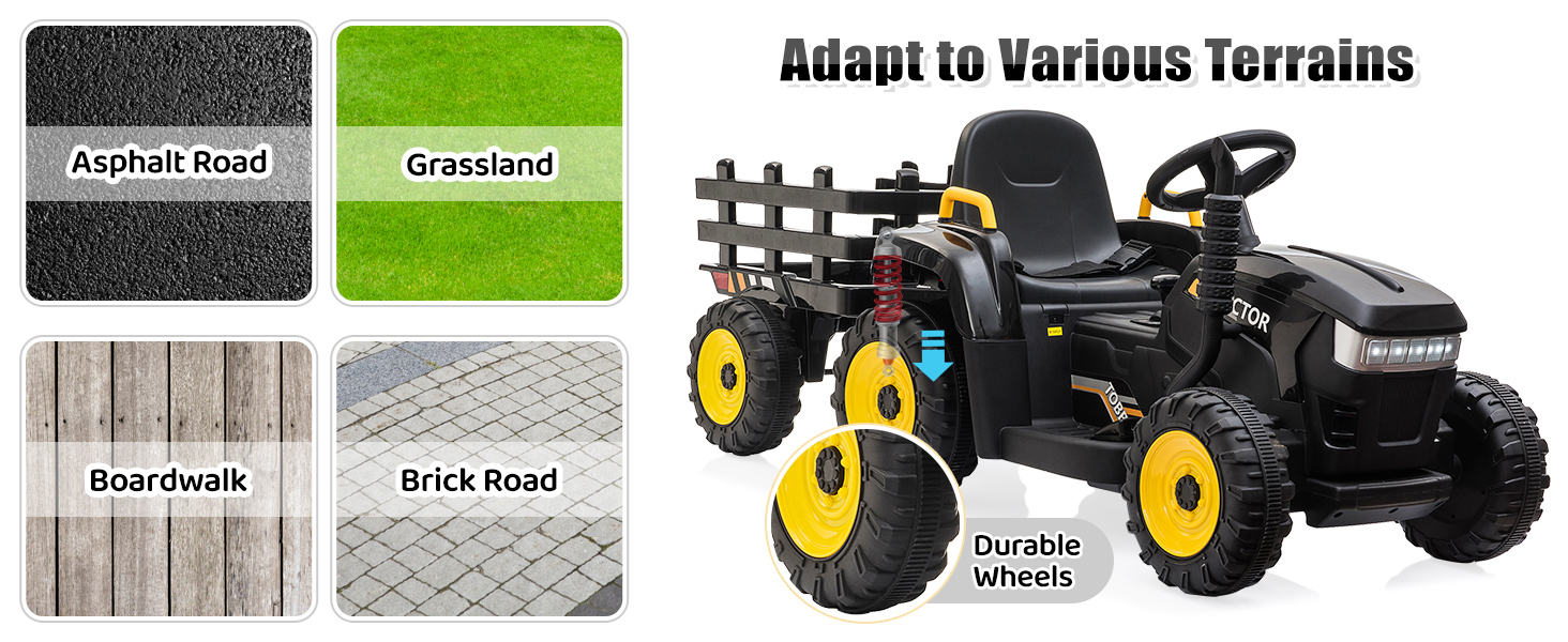 Adapt to various terrains