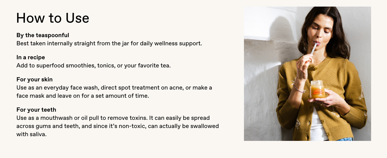 Use Mānuka Honey in your favorite drinks and recipes, or apply it topically on your skin.