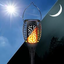 solar flame lantern