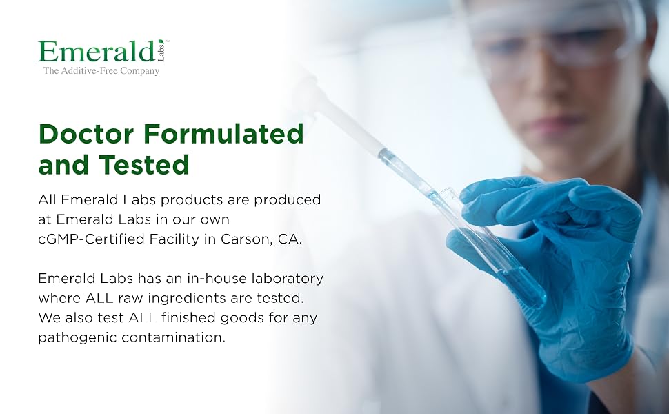 Emerald labs brand image
