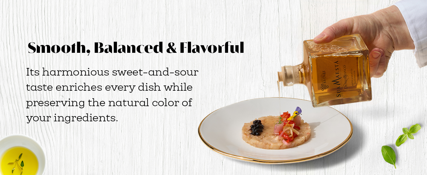 Bellei Sua Maestà Denso Bianco Cooked Grape Must and Wine Vinegar for Cooking Product from Italy