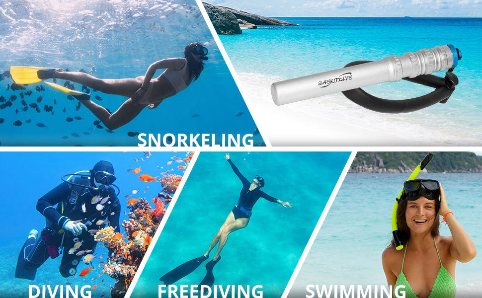 scuba noise maker gear diving dive gift whistle underwater shaker rattle stick accessory