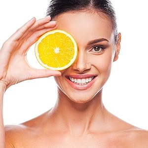 Vitamin C Serum USDA Certified Organic Brightens skin moisturized youth anti aging antioxidants