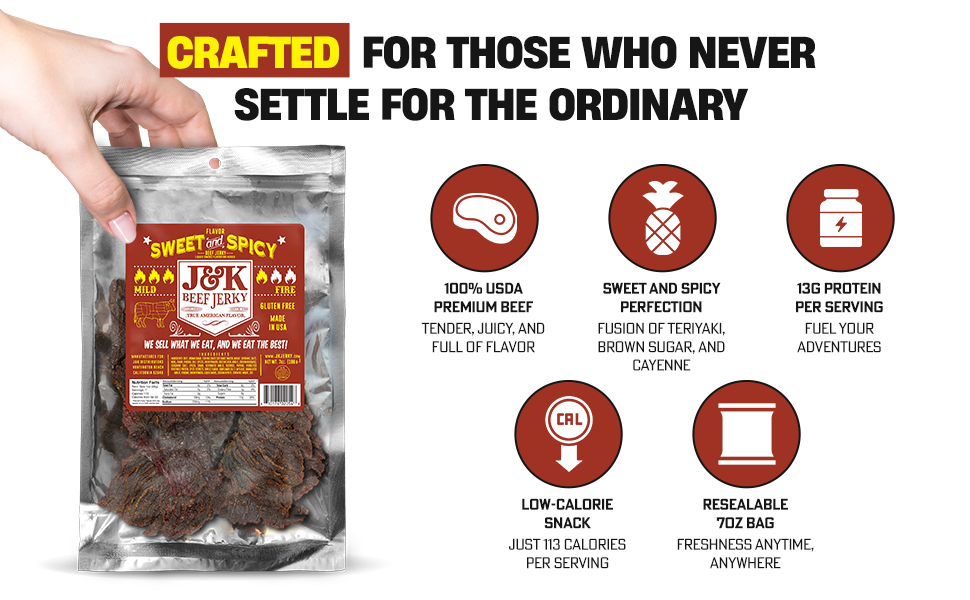 Crafted beef Snacks