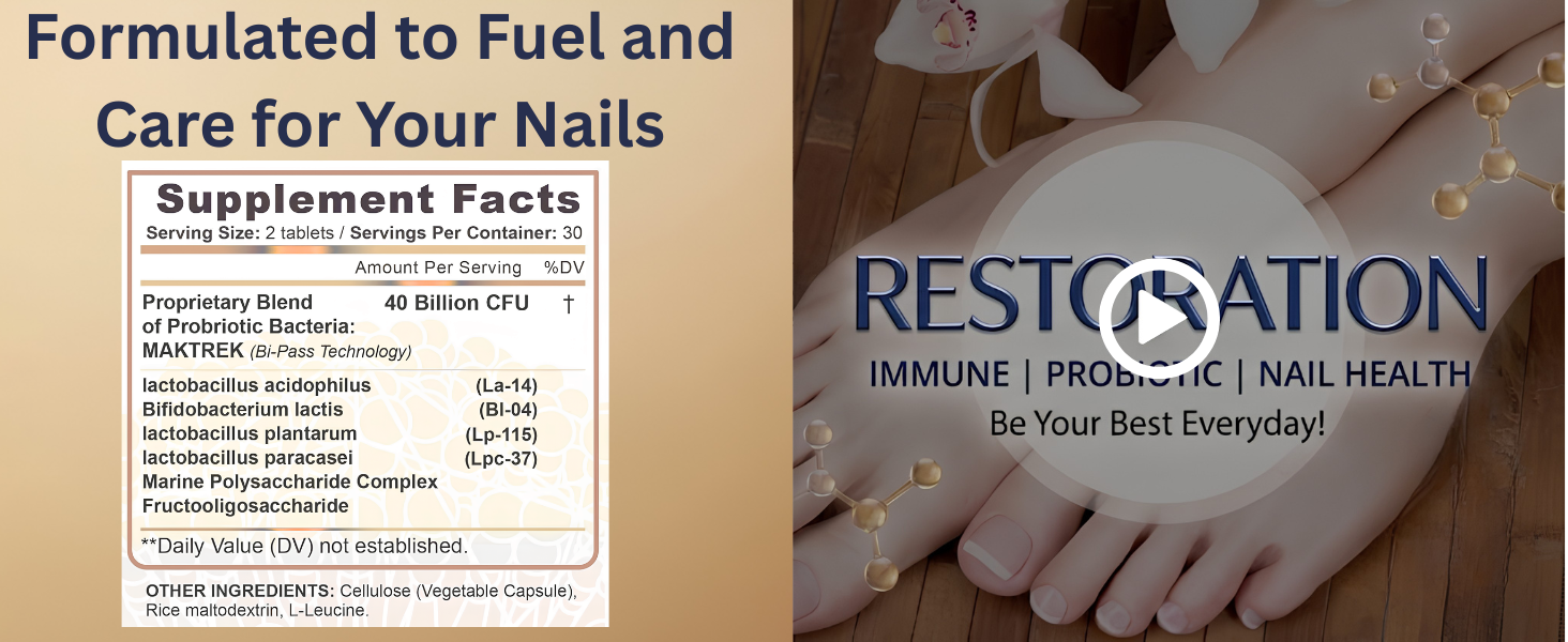 Antifungal Pills | Nail Fungus Eliminator | Toenail Fungal Inhibitor