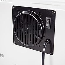 Optional blower (sold separately)