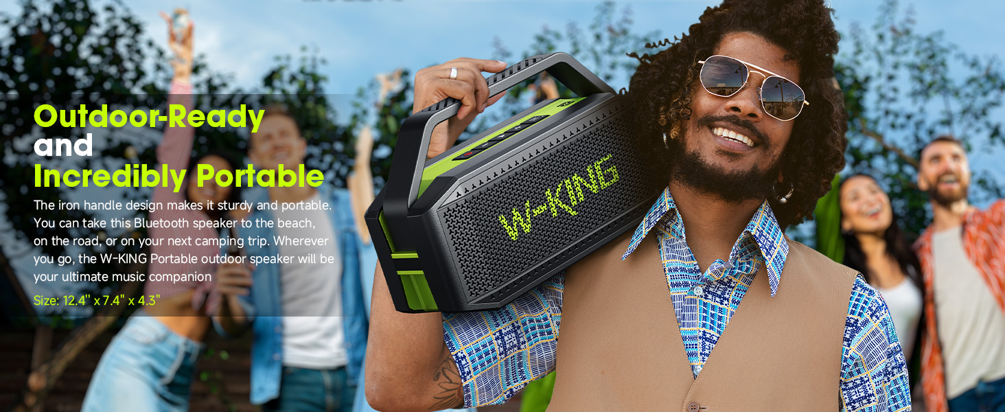 bluetooth speaker w-king