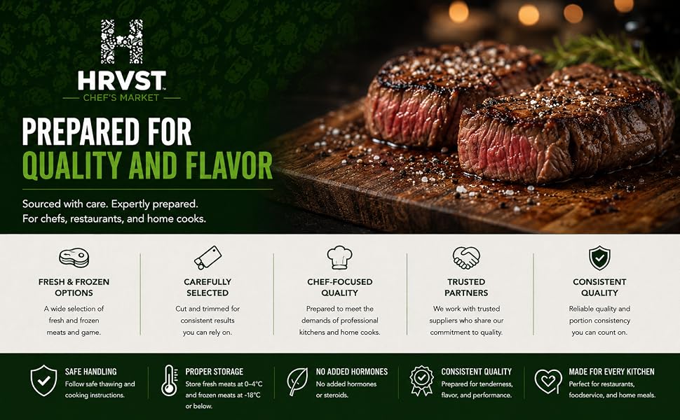 meat selections with raw beef steaks and chef-focused quality