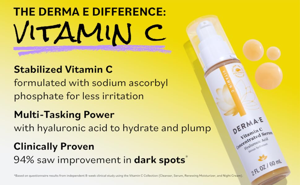 The Derma E Difference : Vitamin C